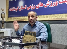 غلامرضا طیبی رییس هیأت انجمن‌های ورزش‌های رزمی استان کرمانشاه