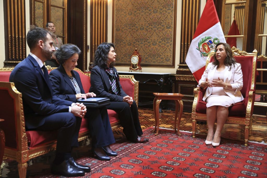 دینا بولوارت، رئیس جمهور پرو
