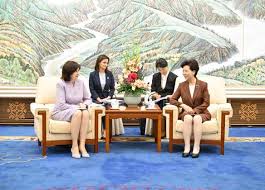 Shen Yiqin, President of the China Women's Federation Shen Yiqin, President of the China Women's Federation