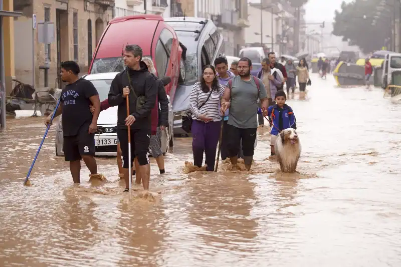 Severe flooding in Catalonia, Spain