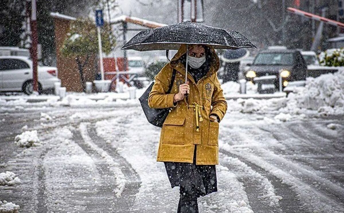 تداوم برف و باران در 18 استان کشور