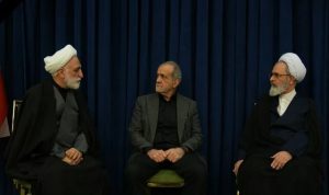 برگزاری جلسه چهارم شورای رهبری با حضور مسعود پزشکیان رئیس جمهور، رئیس قوه قضاییه غلامحسین محسنی اژهای، عضو فقیه شورای نگهبان علیرضا اعرافی