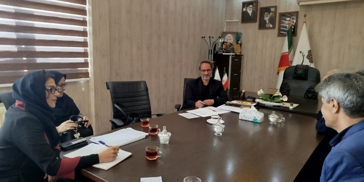 دیدار مدیرعامل مؤسسه حمایتی خانه بیماران «ام اس» با سرپرست سازمان فرهنگی اجتماعی ورزشی شهرداری کرمانشاه
