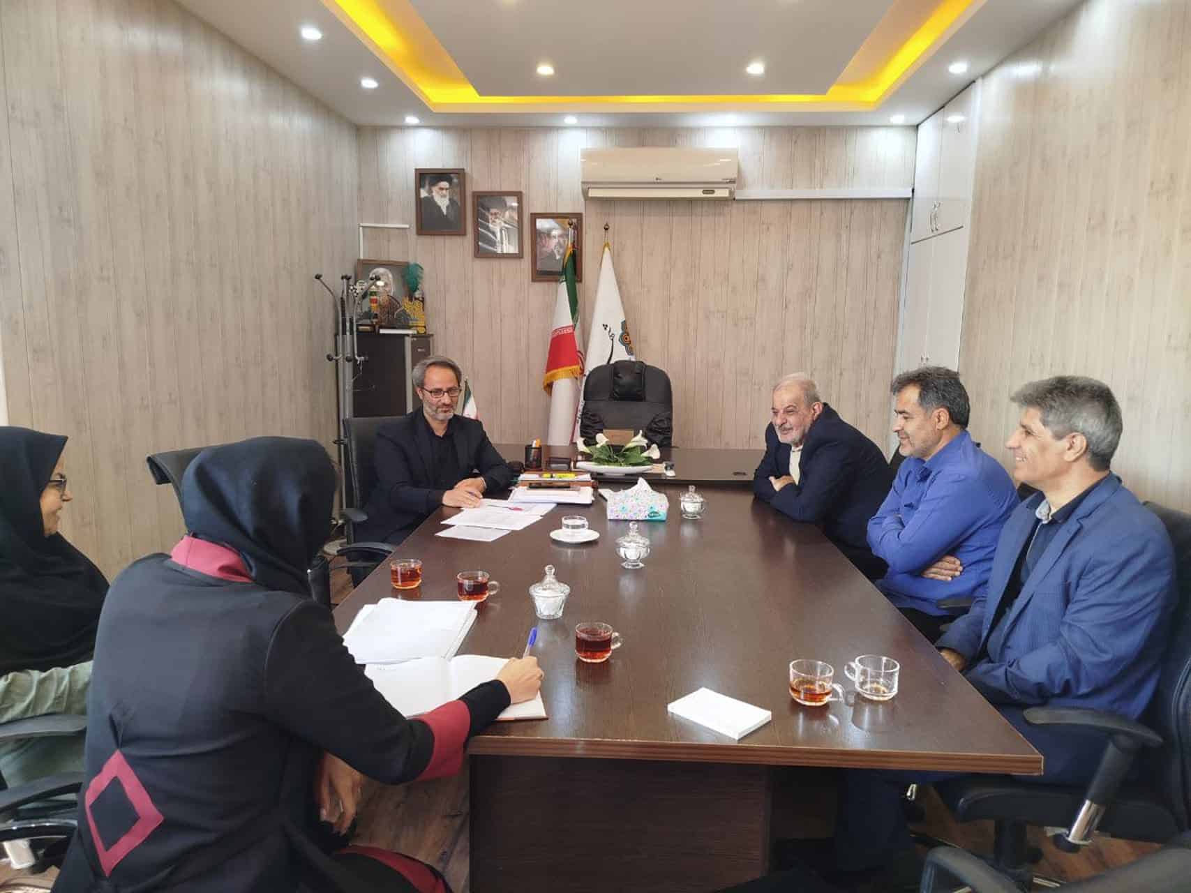 دیدار مدیرعامل مؤسسه حمایتی خانه بیماران «ام اس» با سرپرست سازمان فرهنگی اجتماعی ورزشی شهرداری کرمانشاه