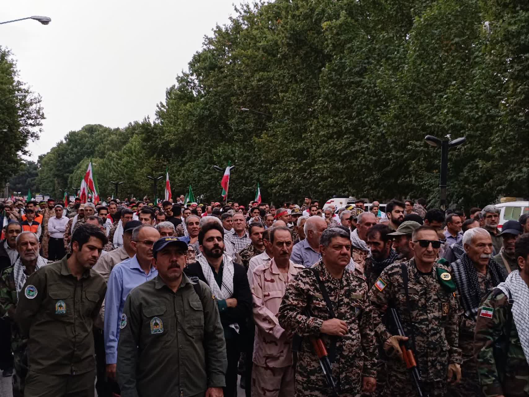 خروش حیدر حیدر در قلب دیار مرصاد؛ حماسه باشکوه اجتماع جانفدا با عطر باران